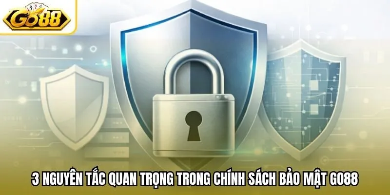 3 nguyên tắc quan trọng trong chính sách bảo mật Go88