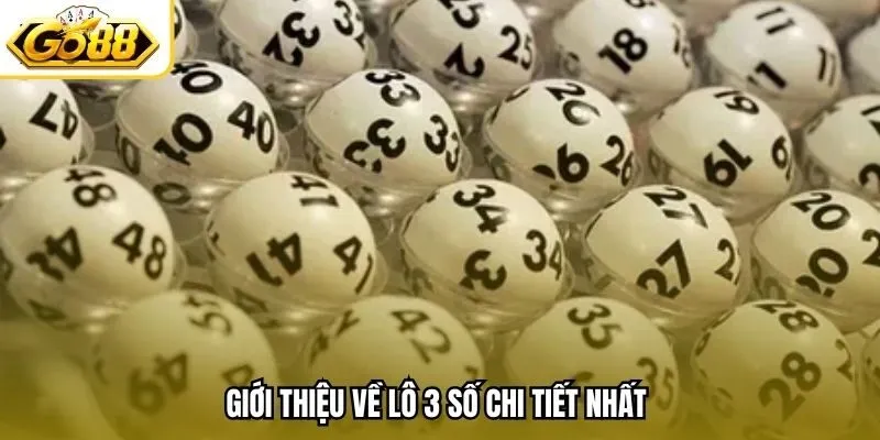 Giới thiệu về lô 3 số chi tiết nhất 